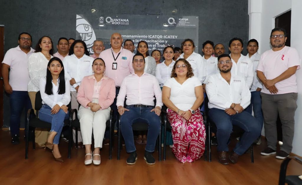 Hermanamiento entre ICATQR e ICAT del Estado de Yucatán fortalecen la colaboración regional en materia de capacitación para el trabajo.